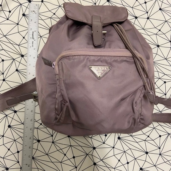 Prada Lavender Nylon Backpack - Picture 4 of 16
